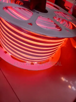 Rope Light Red Frosted
