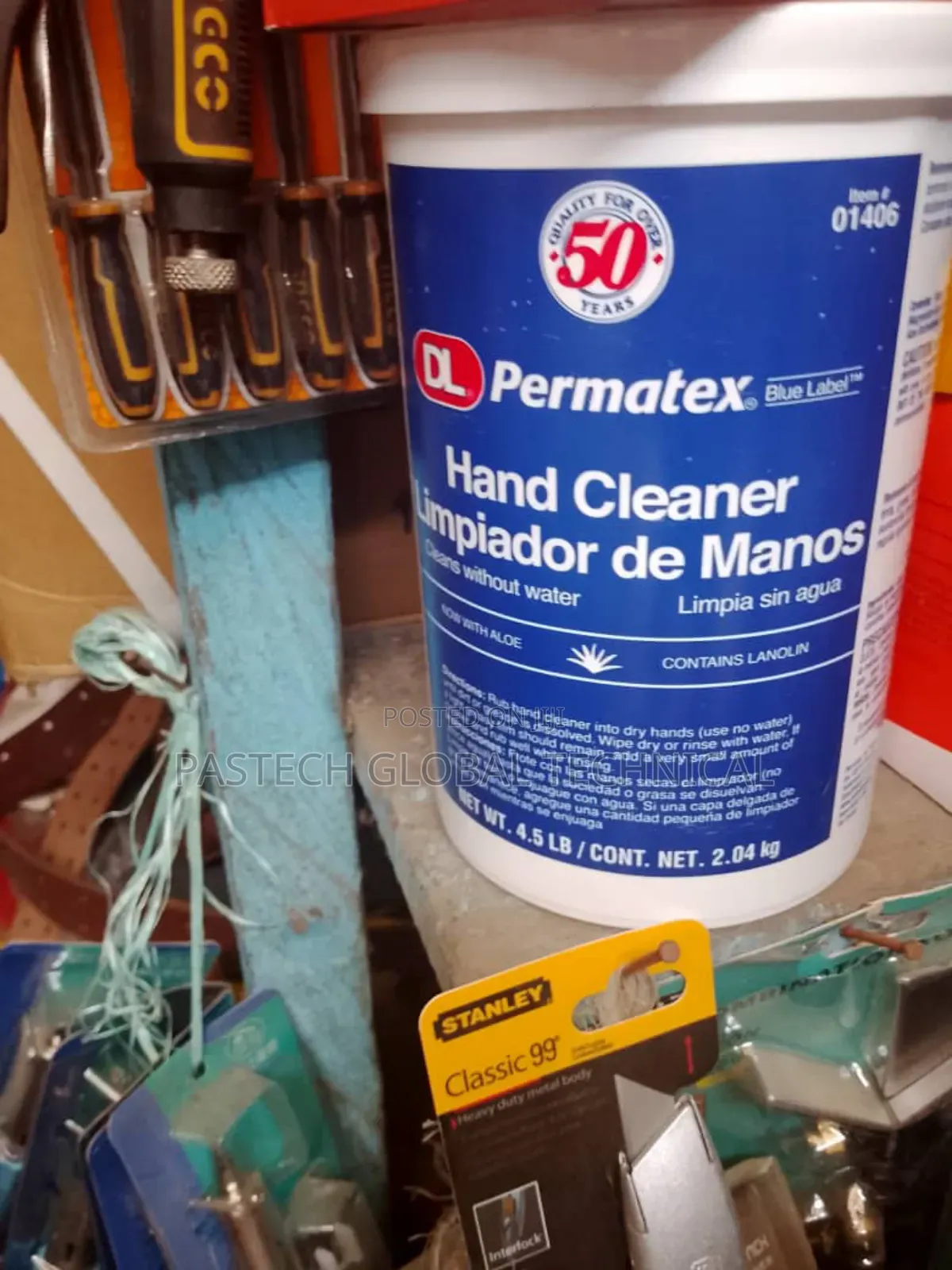 Permatex Blue Label Cream Hand Cleaner