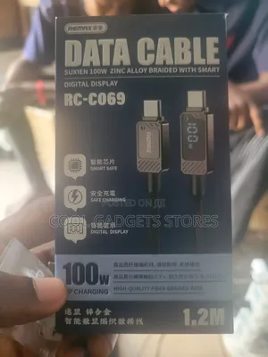 Remax RC-C069 Usb-C to USB-C 1.2m Data Cable 100w