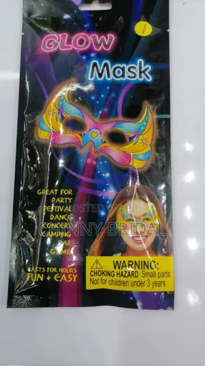 Glow Face Mask, Glow in the Dark
