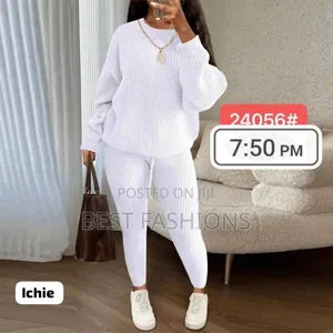 Ladies 2 Piece Trousers and Sweater Top