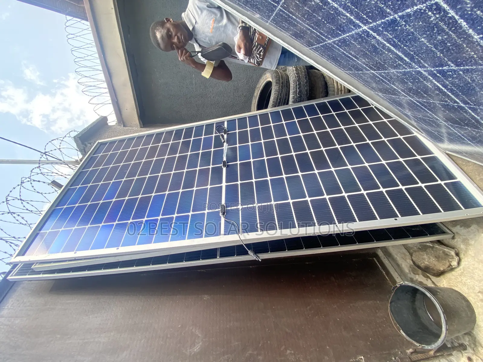 Bifacial Jinko Solar Panel 625W