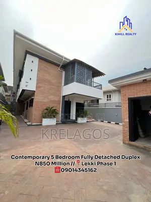 5bdrm Duplex in Lekki Phase 1 for sale