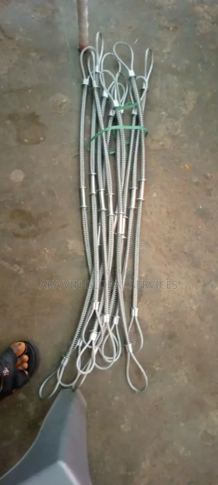 Whip Check Safety Cable.