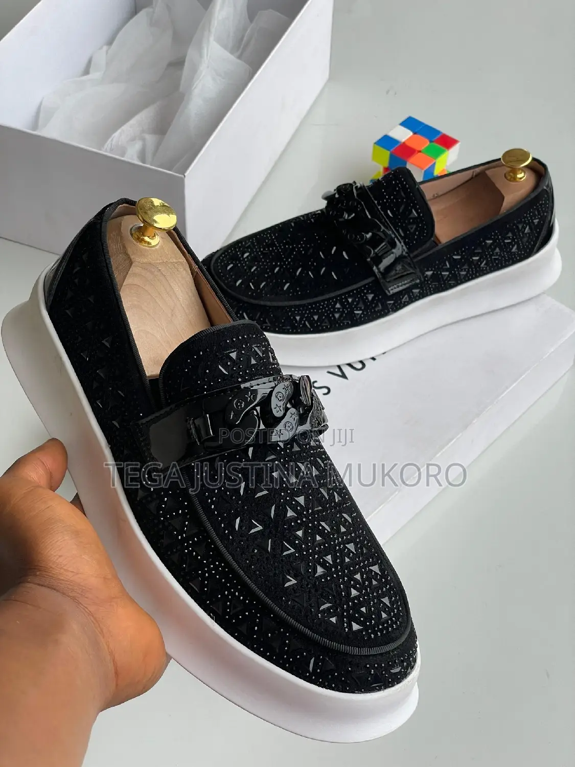 Louis Vuitton Studded Loafers