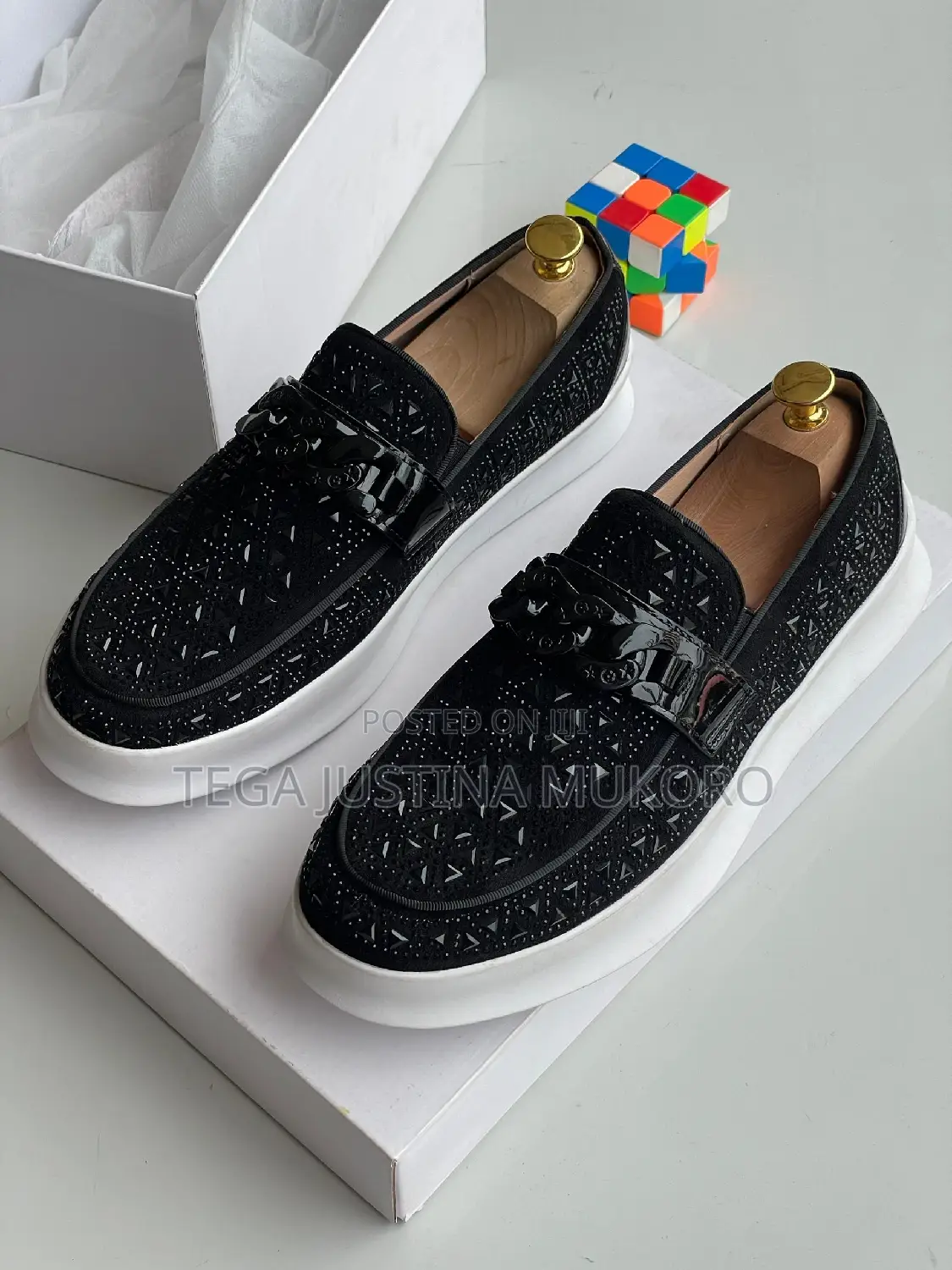 Louis Vuitton Studded Loafers