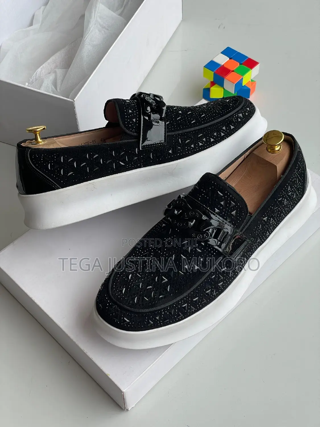 Louis Vuitton Studded Loafers