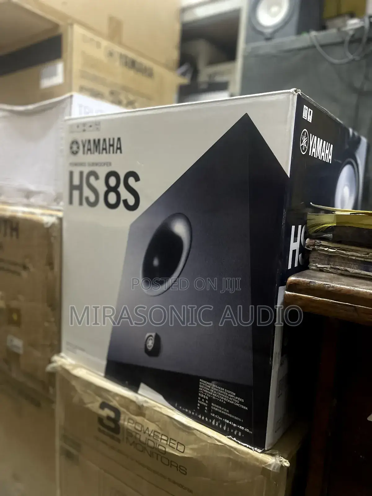 Yamaha Hs8 Studio Subwoofer,Black