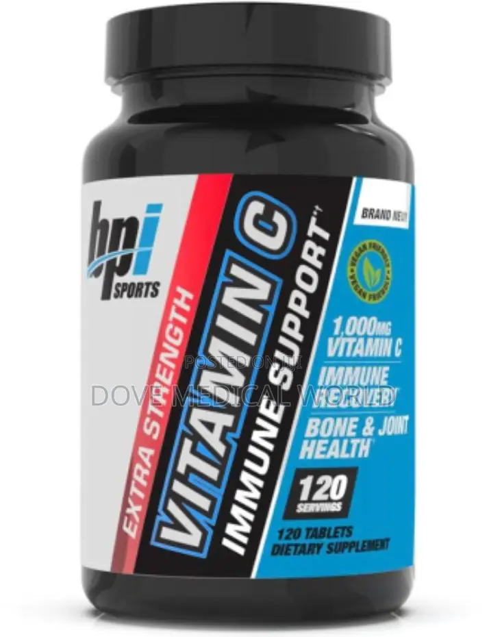 BPI Vitamin C Immune Support (120 Tablets)