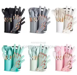 Silicone Cooking Spoon Set