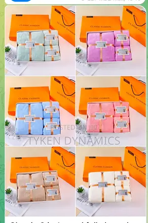 3 in 1 Cotton Towel