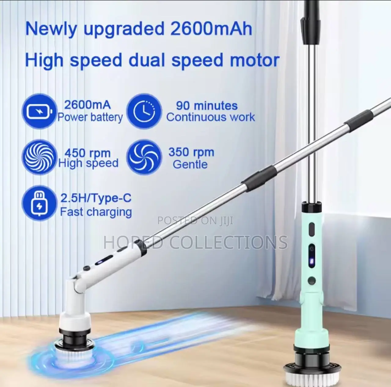 Electric Spin Scrubber