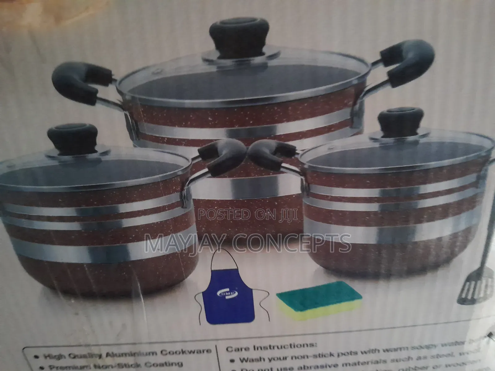 SMP 10pcs Non Stick Pot Apron Spoon Spatula
