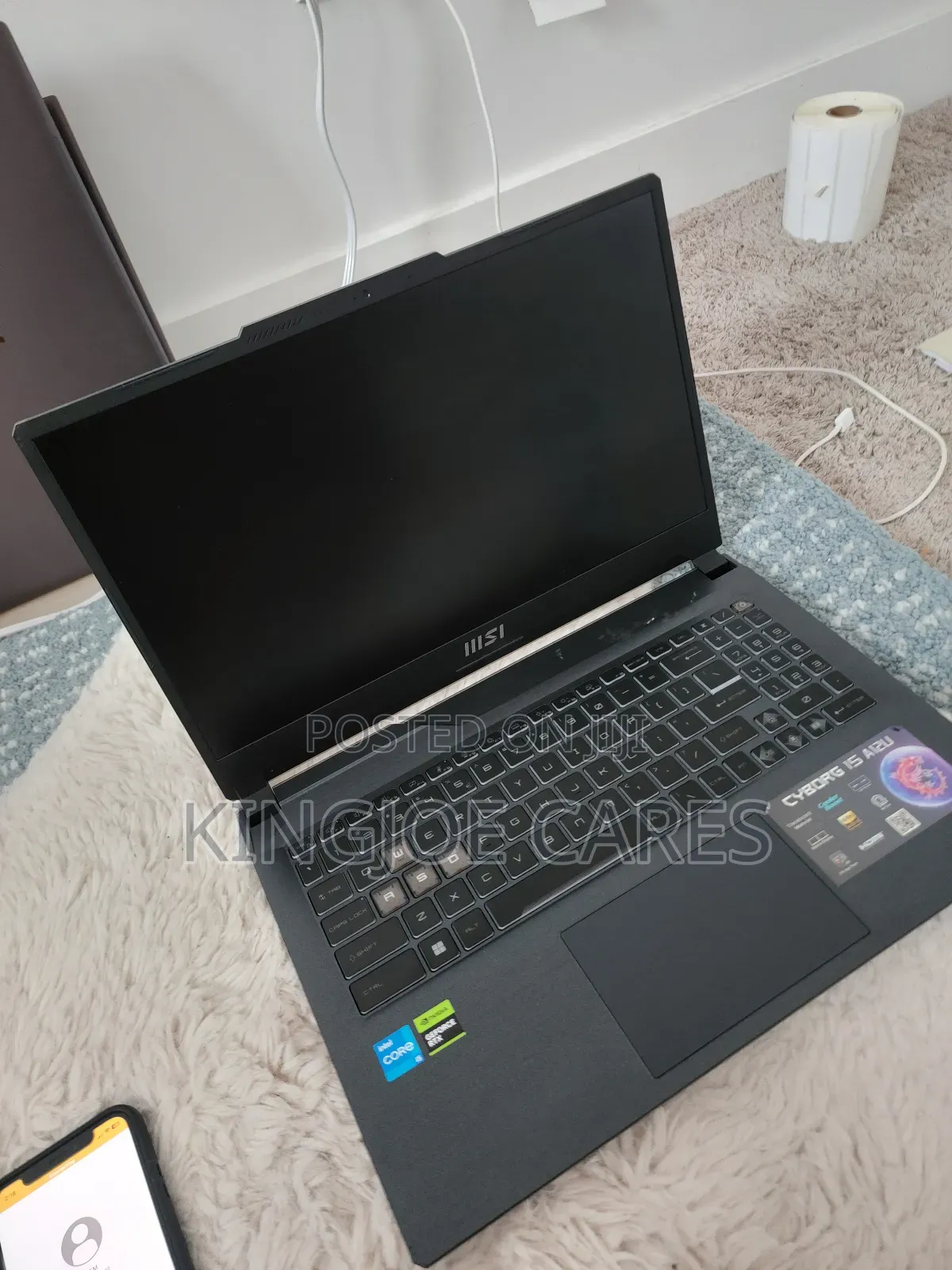 Laptop MSI Cyborg 15 16GB Intel Core i5 SSD 512GB