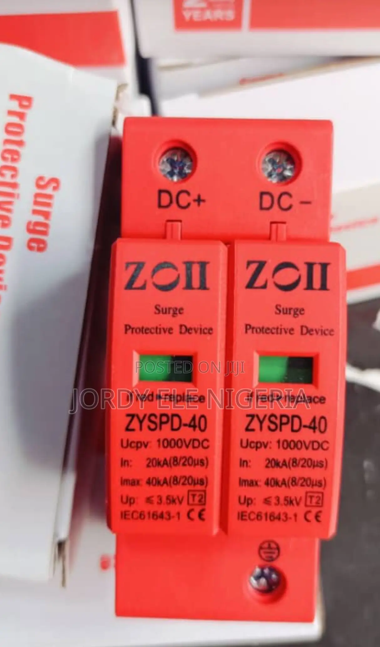 Zoii Surge Protective Device 1000vdc