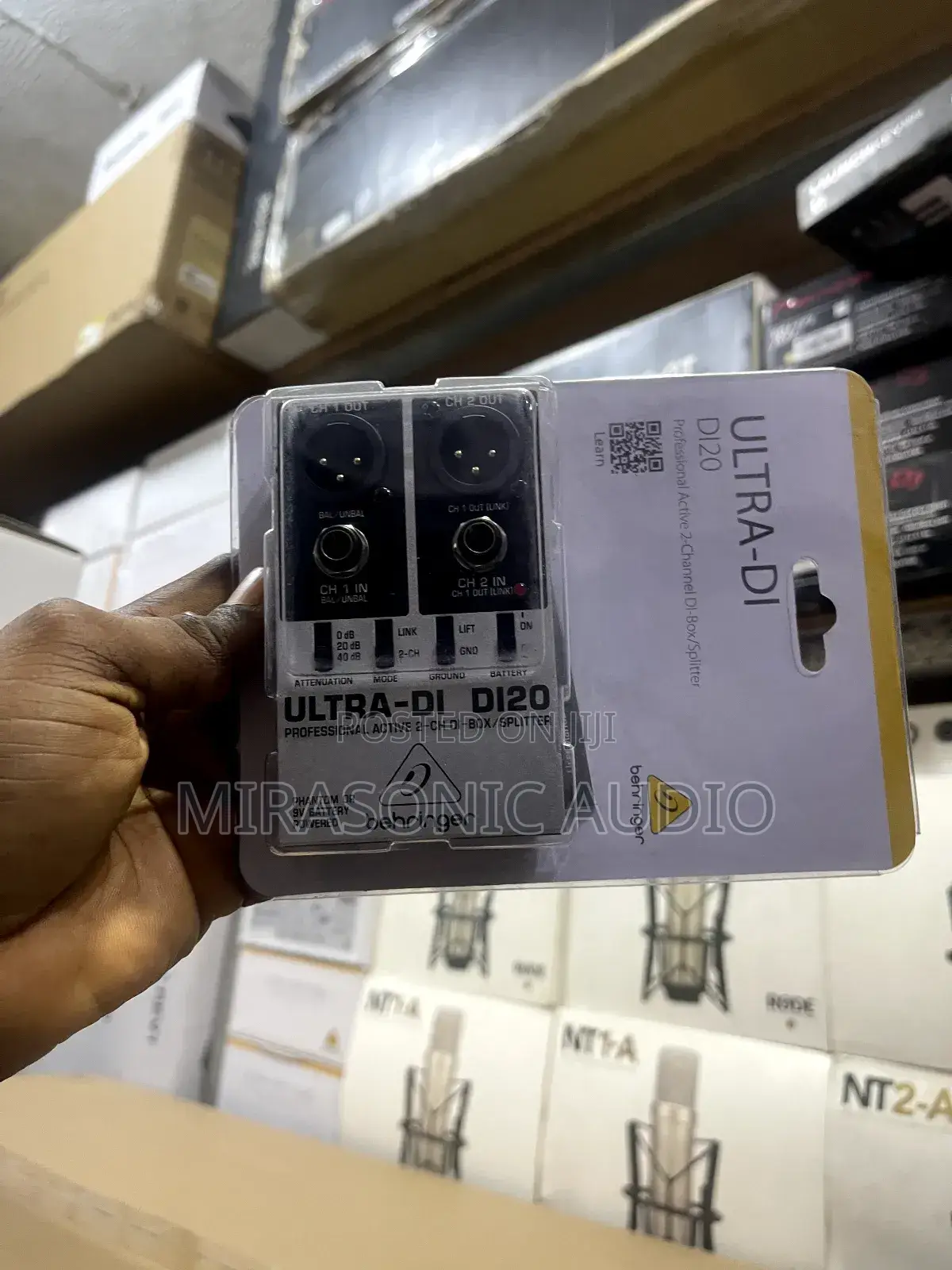 Behringer Professional 2 Channel Active DI Box