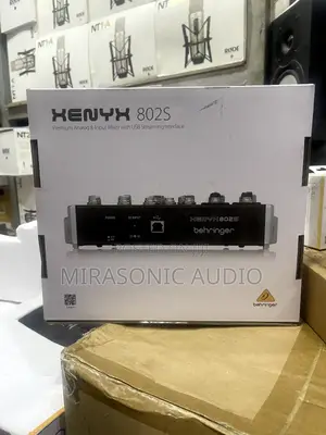 Behringer Xenyx Analog Music Mixer With USB Interface
