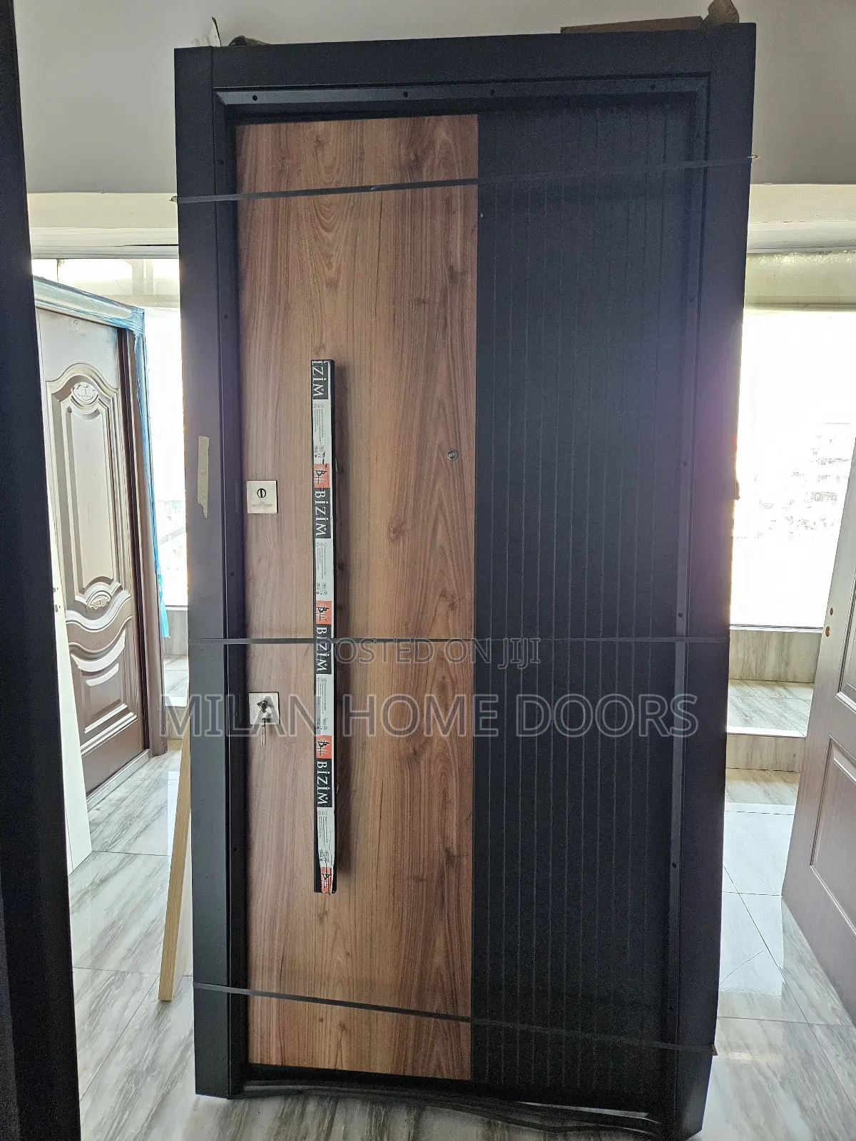 4ft by 8ft Single Leaf Turkey Security Door Extra Height