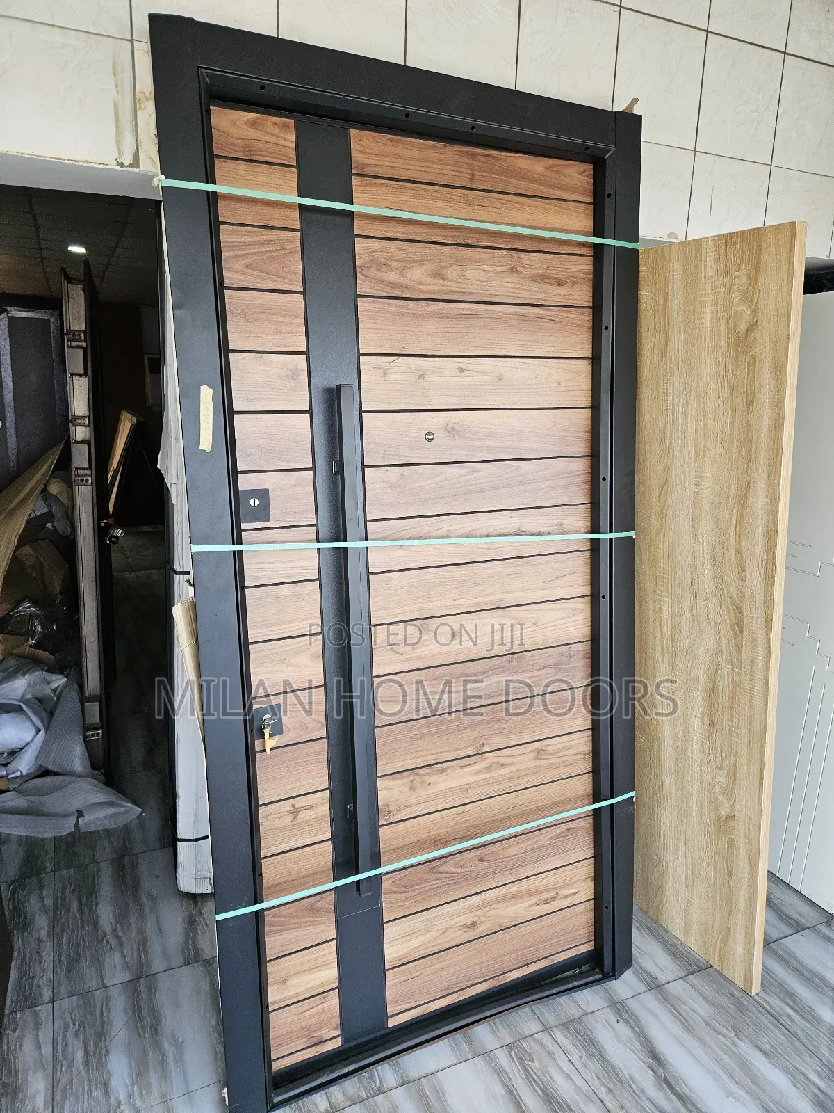 4ft by 8ft Single Leaf Turkey Security Door Extra Height