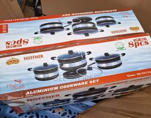 Aluminium Cookware Pot Set- 801