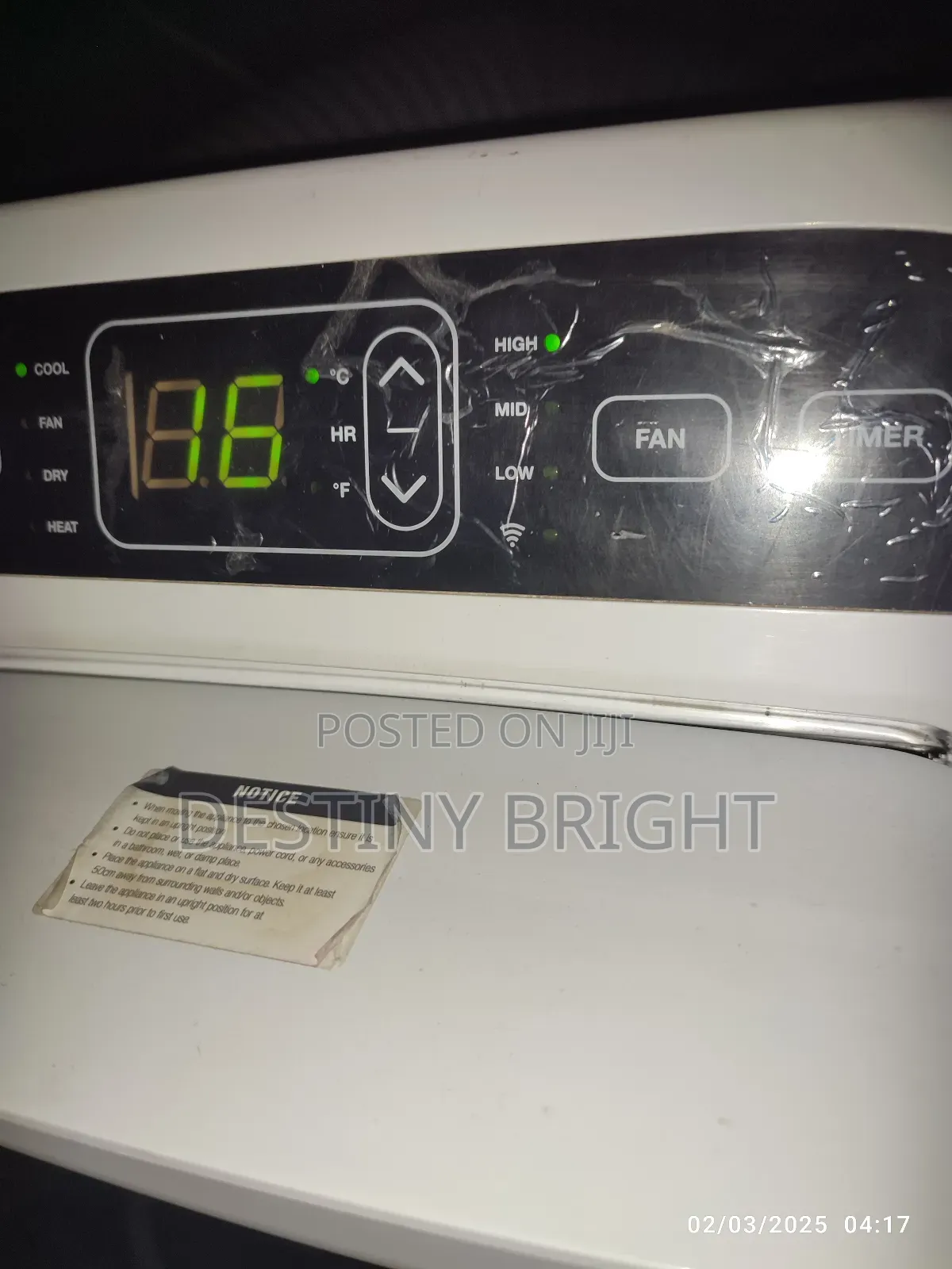 Mobile Ac With Wifi 1.5 Hp