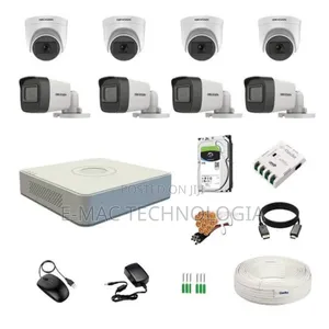 2mp Hikvison 8 Channels Combo