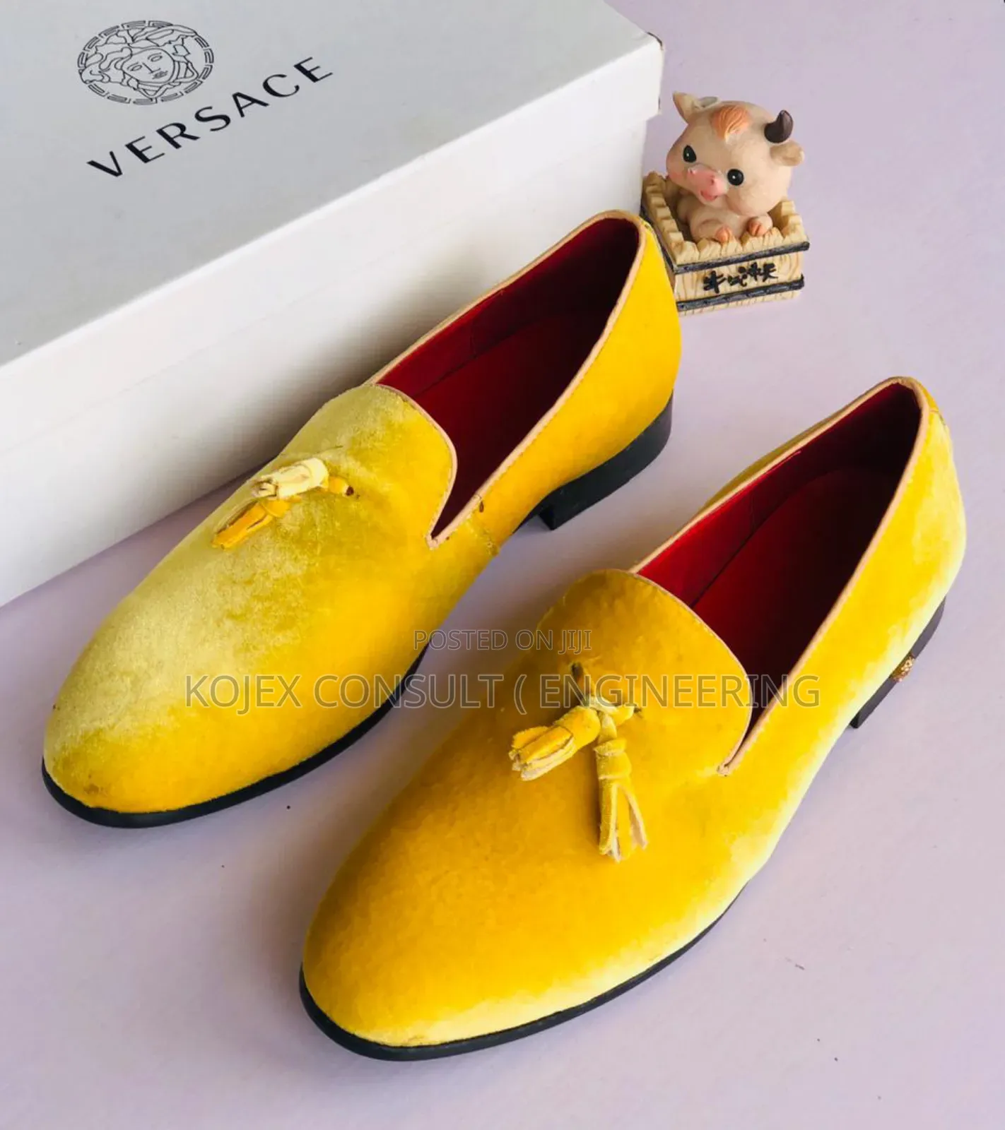 Versace Stoned Loafers Available