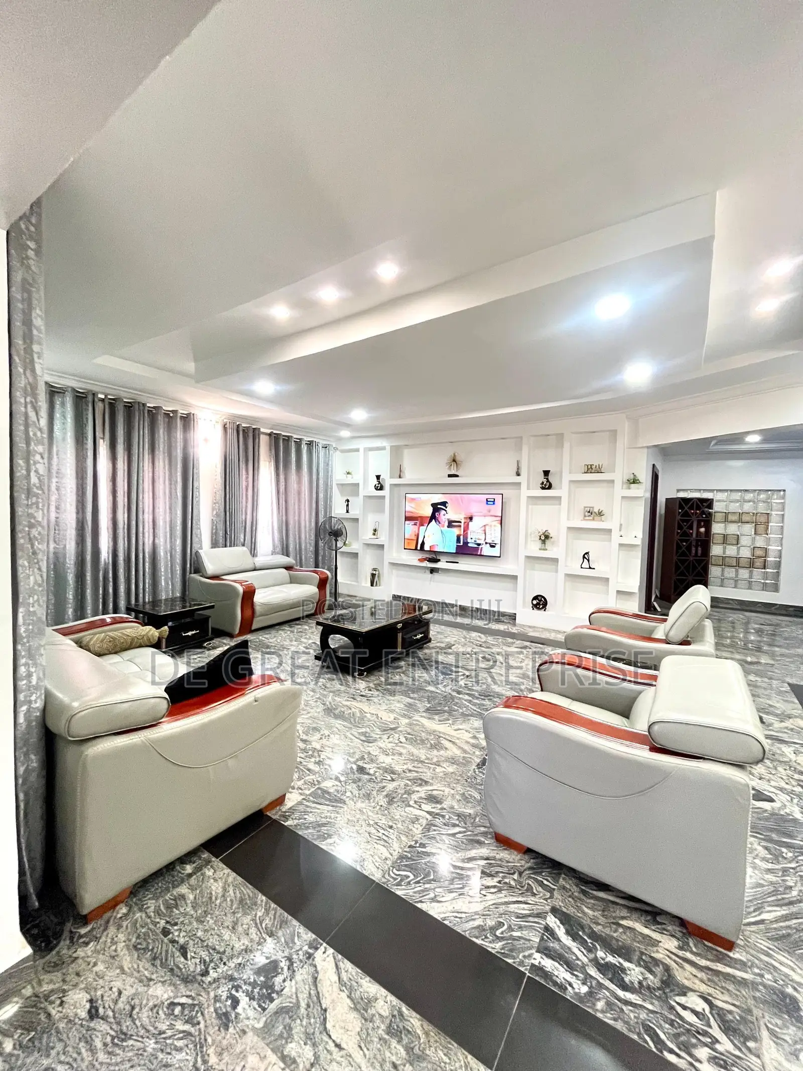 Furnished 4bdrm Apartment in Private, Jabi for rent