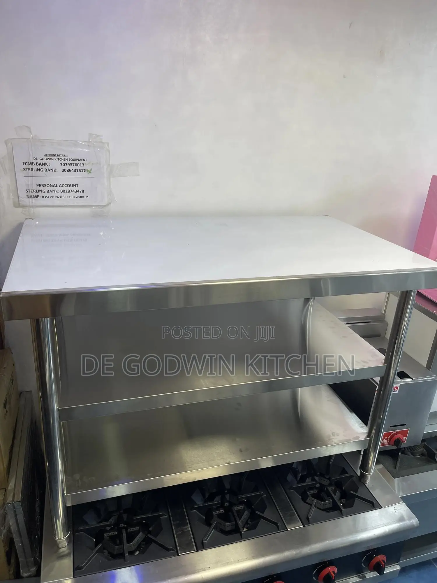 3layer Stainless Steel Table