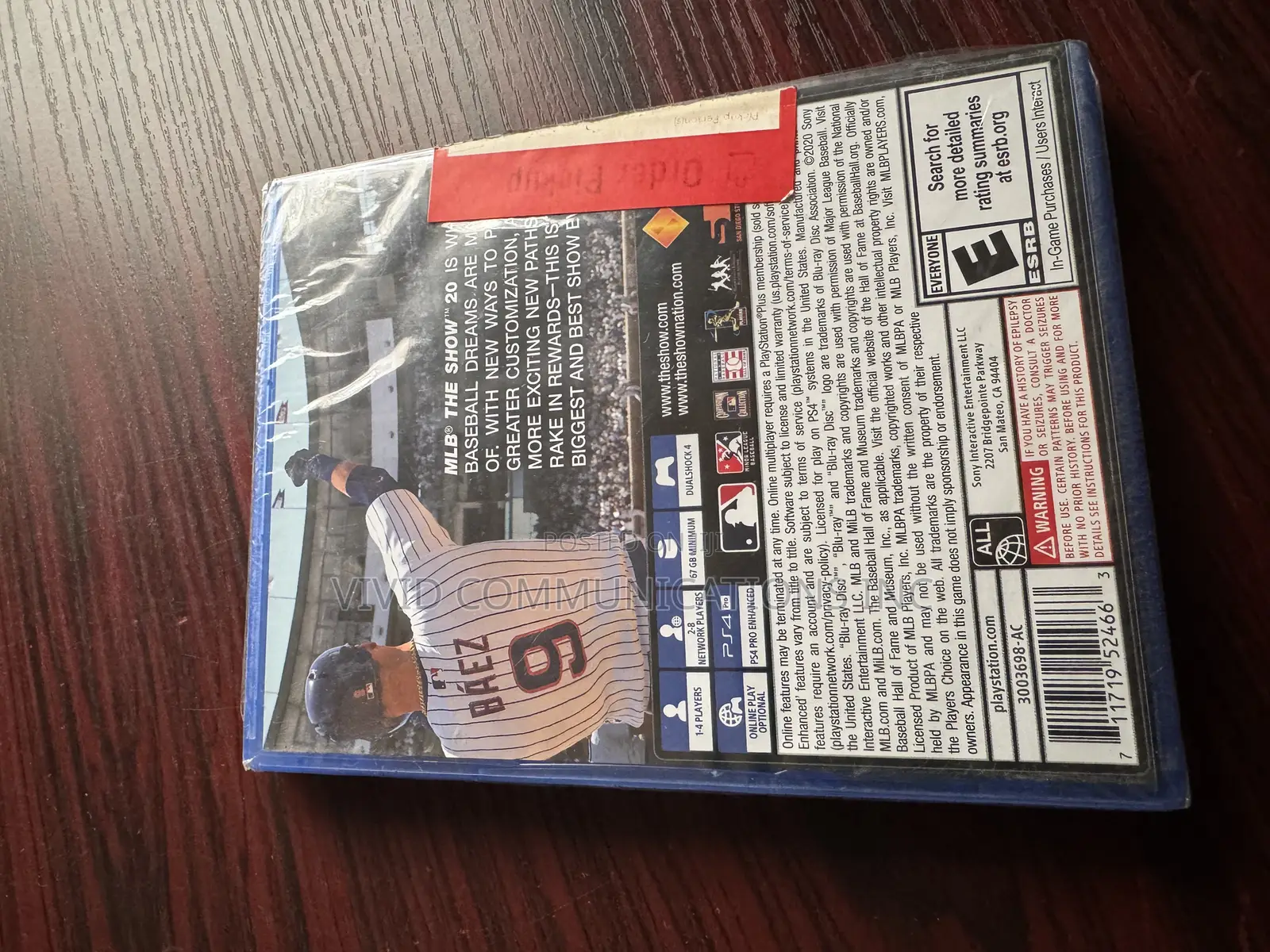 The Show 20 PS4 Game Disc