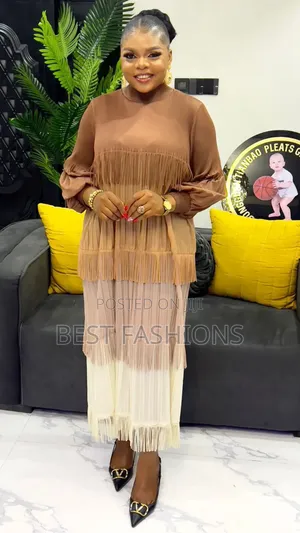 Multi Colours Miyaki Long Gown