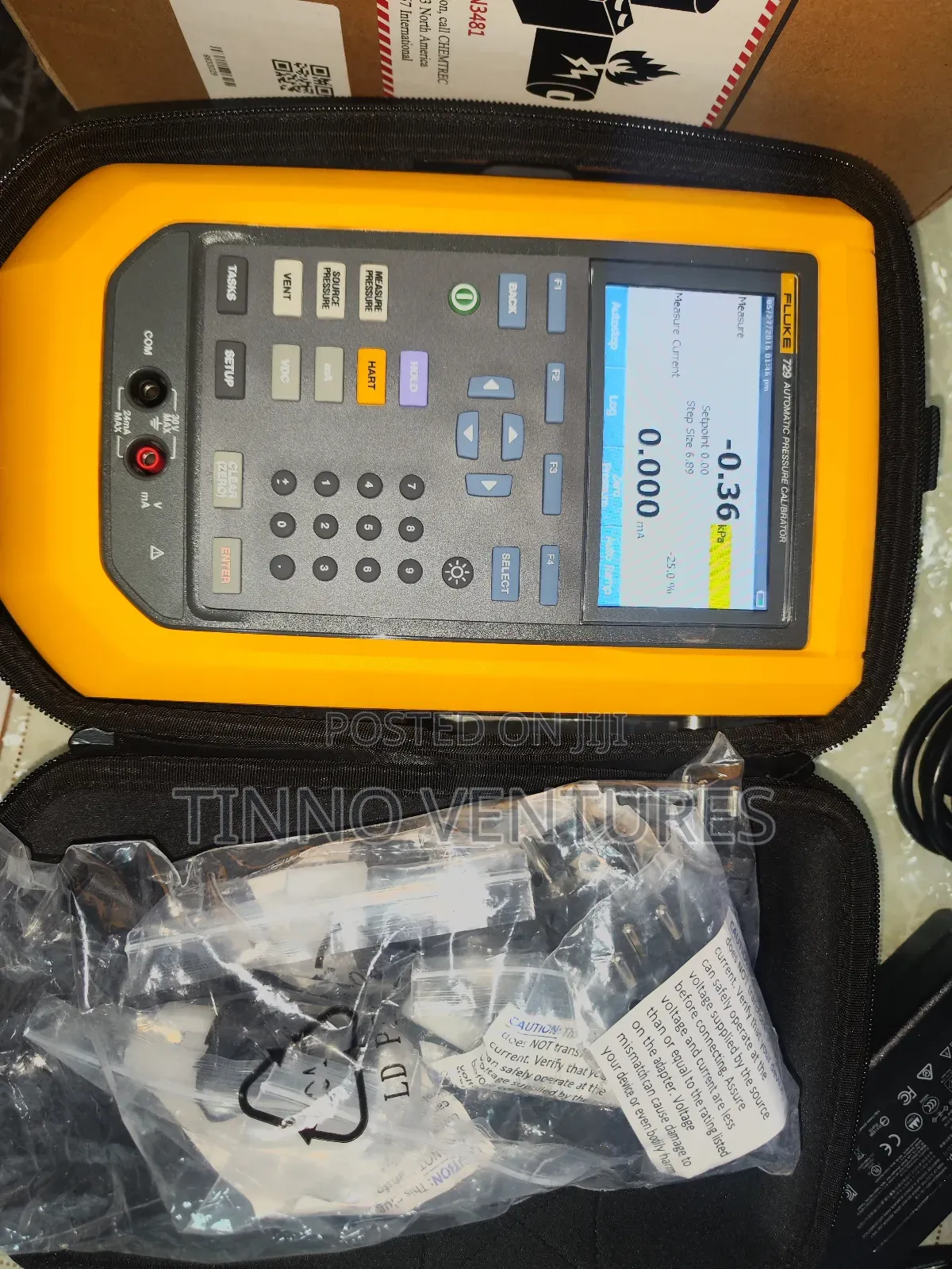 Fluke 729 Automatic Pressure Calibrator/Hart