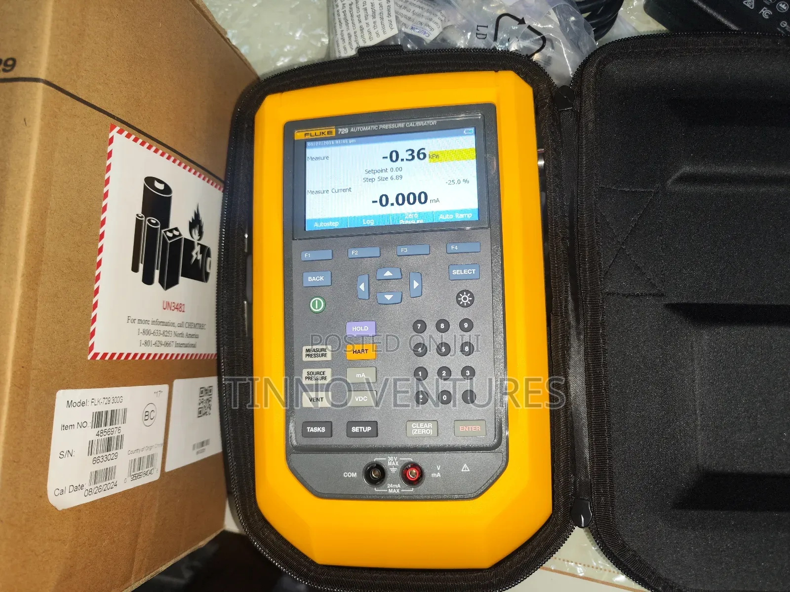 Fluke 729 Automatic Pressure Calibrator/Hart