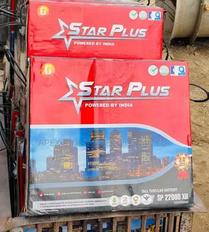 220ah Star-plus Tall Tubular Battery 24months Warranty