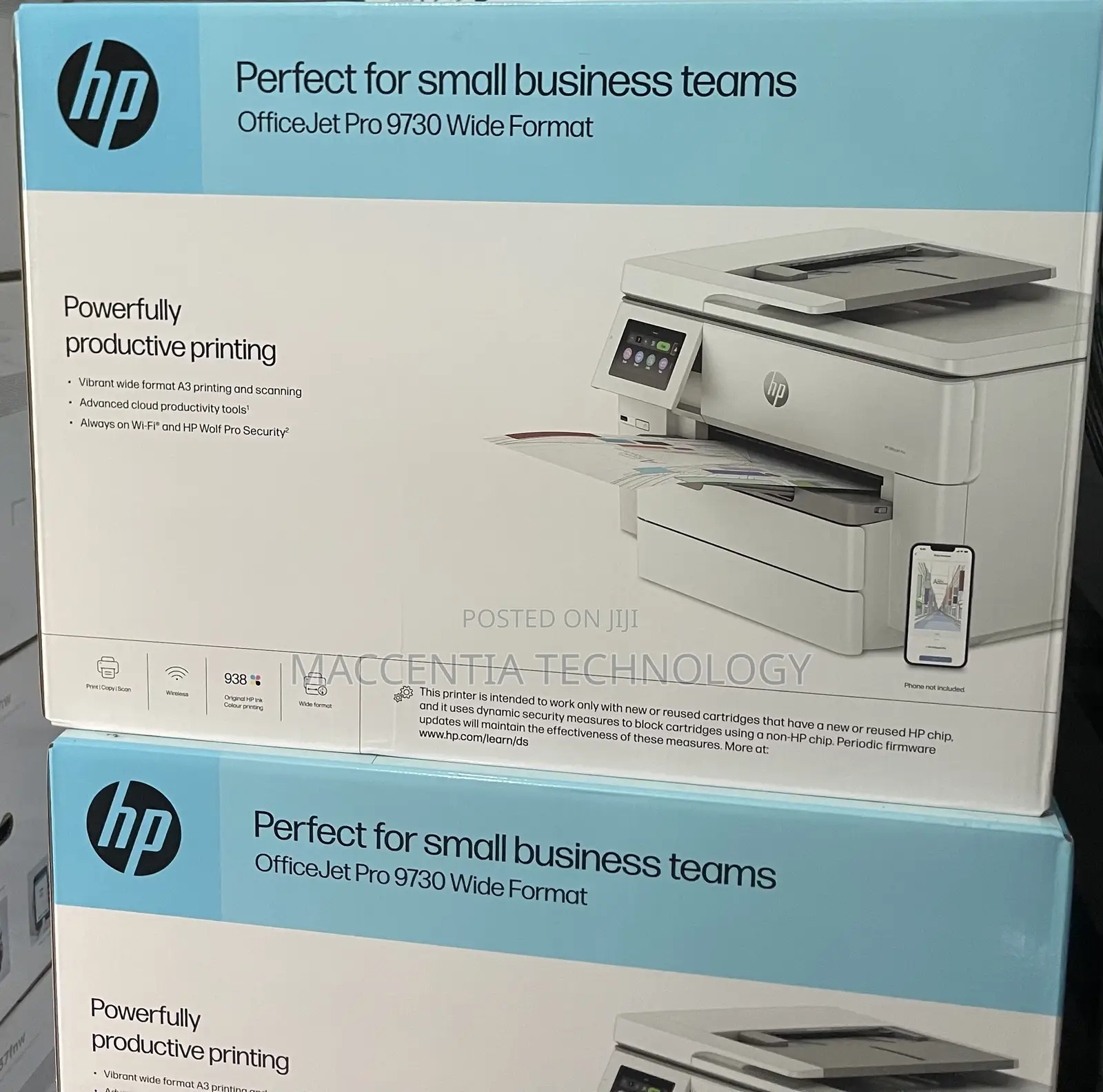 Hp Officejet Pro 9730 Wide Format All-in-One Printer