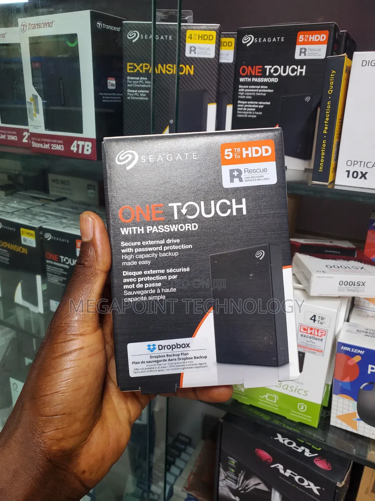 Seagate One Touch 5tb External Hard Drive