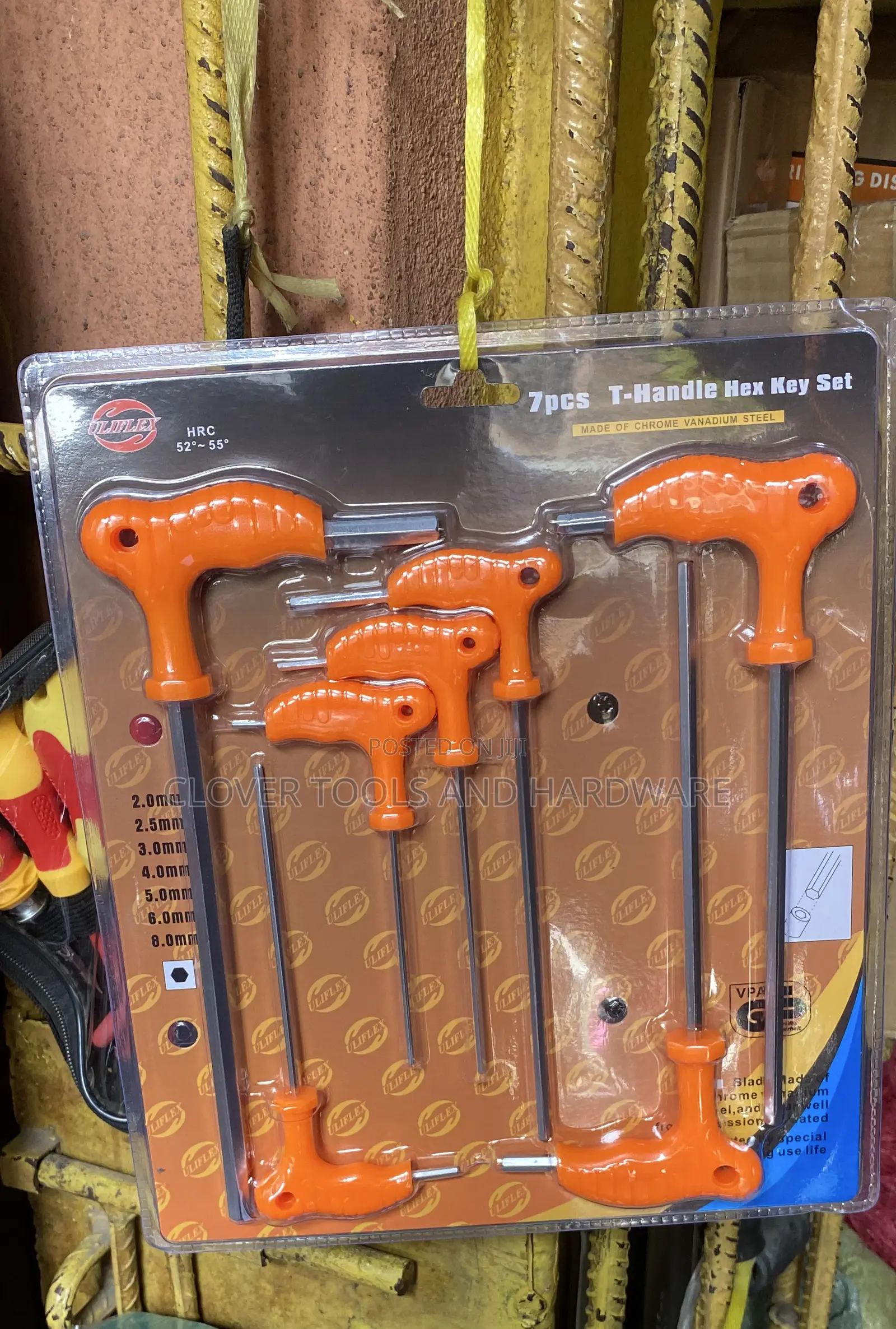 7pcs T-Handle Hex / Torx Key Set - Clover Tools and Hardware Price: ₦ ...