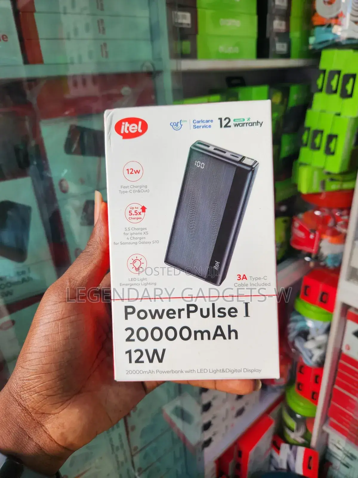Itel Powerlite 20kmah