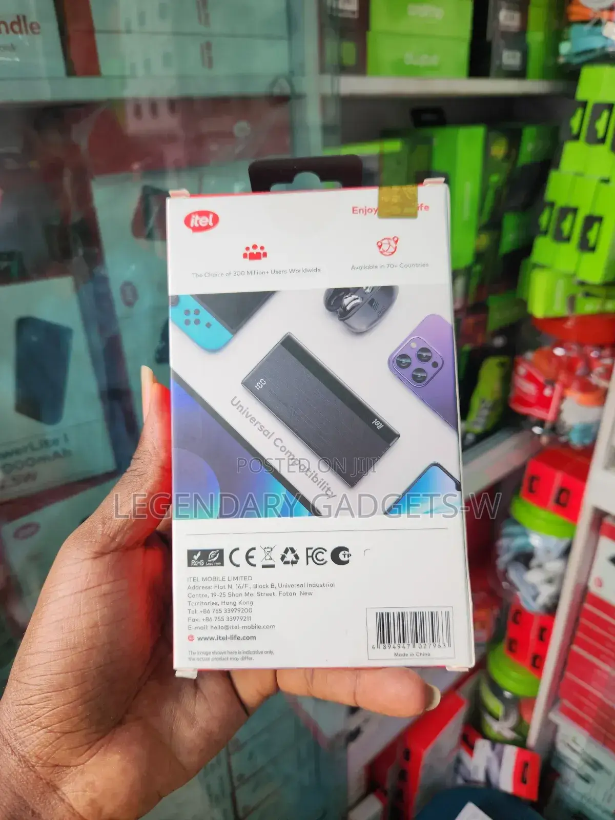 Itel Powerlite 20kmah