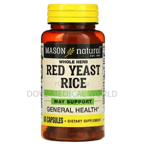 Red Yeast Rice 600mg by 60 Capsules