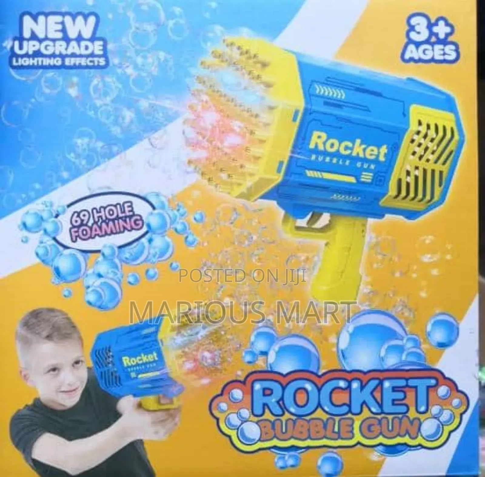 Rocket Bubble Gun