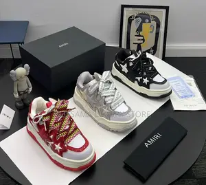 Amiri Top Quality High Top Luxury Sneakers