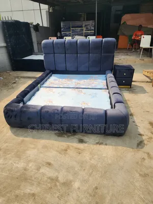 Brand New 5by6 Bed With Standard Drawer.