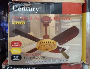 Century 25" DC AC Ceiling Fan Fc-25-Dc