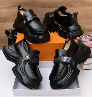 Louis Vuitton Quality Leather Luxury High Top Shoes