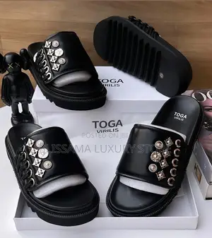 Toga Virilis Quality Leather Luxury Slides