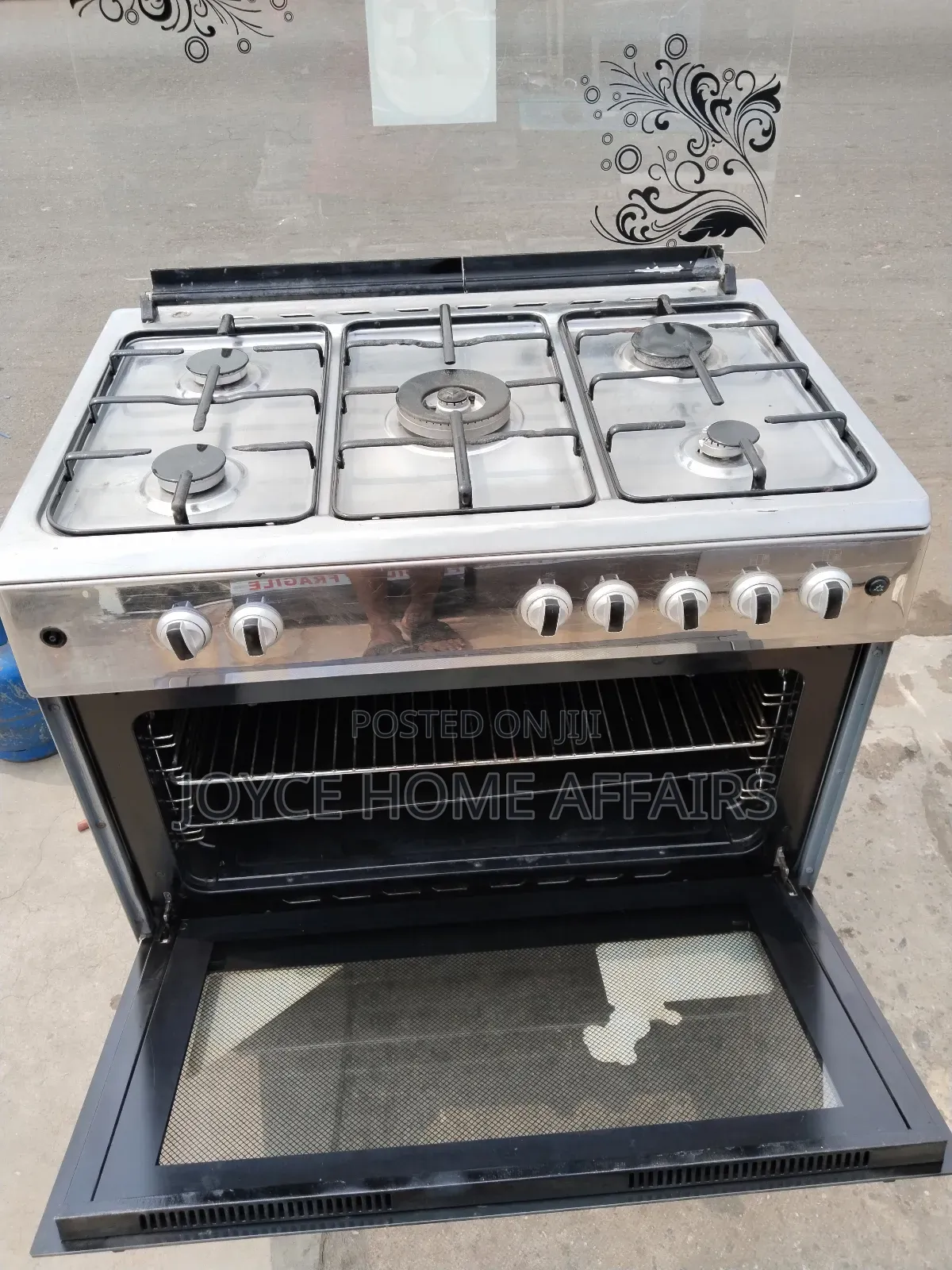 5 Burner Standing Gas Maxi