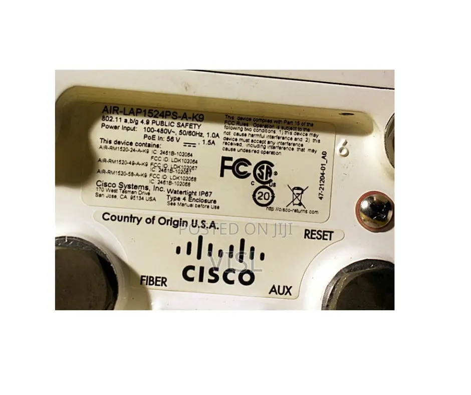 AIR-LAP1524PS-A- 1520 Series Mesh Access Points