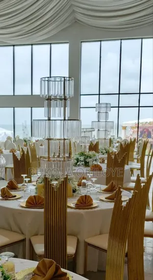 Gold Center Pieces