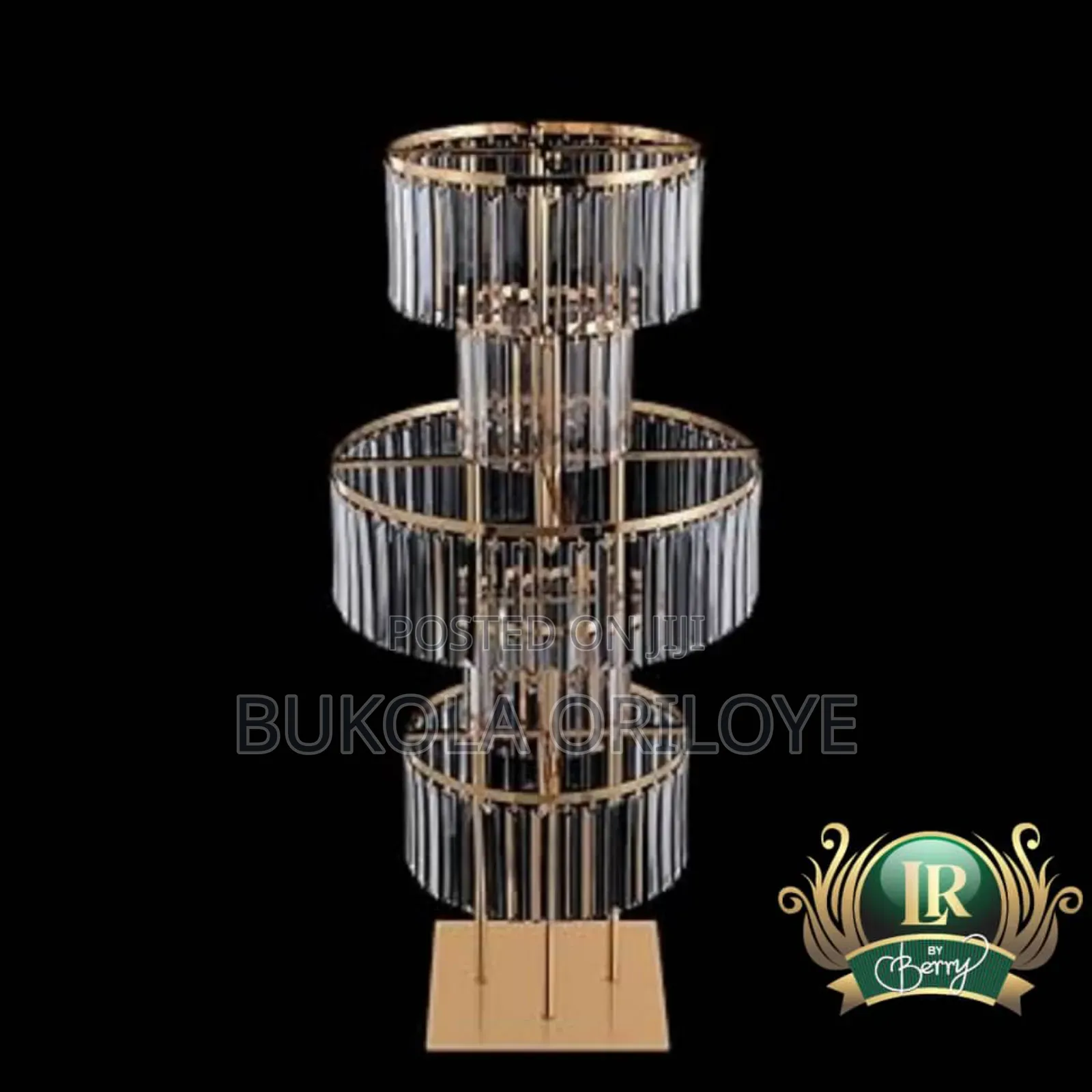 Gold Center Pieces